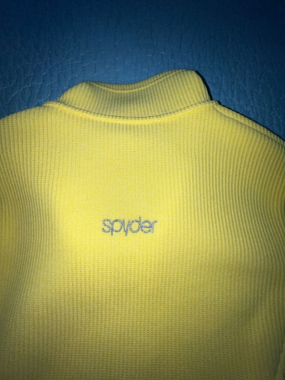 Spyder Women's Endure Full Zip Core Sweater Jacket In Bright Yellow Size Medium - Picture 11 of 12